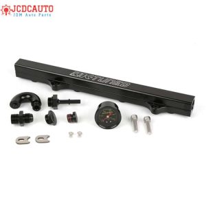 JDMPro K-Series Fuel Rail With Pressure Gauge