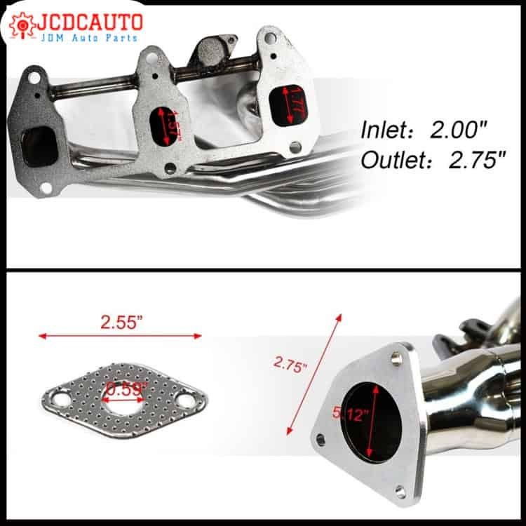 JDMPro Mazda RX8 Exhaust Header - Image 2
