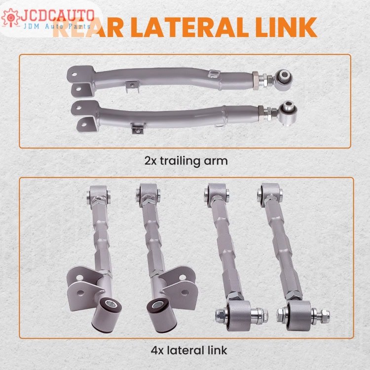 MaxPeeding Adjustable SUBARU Rear Control Arms - Image 3